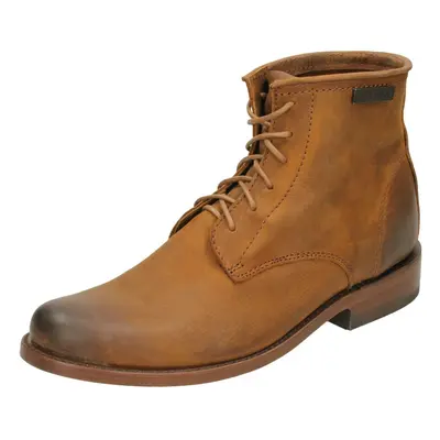 (UK 6, Tan (Brown)) Mens Harley Davidson Ankle Boots Tarrson