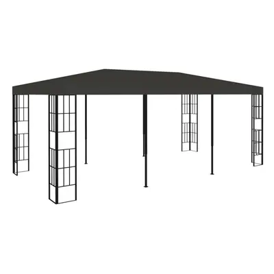 vidaXL Gazebo Anthracite Sturdy Stable Outdoor Patio Canopy Shelter Party Tent