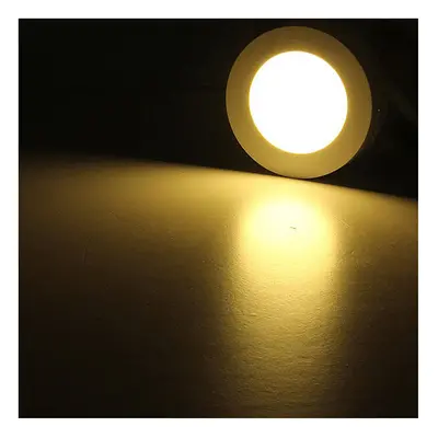 (Warm White) 15W Round LED Panel Wall Ceiling Down Lights Mount Lamp AC 85-265V