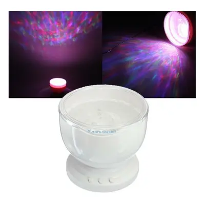 Master Light Ocean Daren Waves Projector With Speaker Table Light