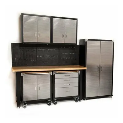 Seville Piece Garage Storage System - Wood