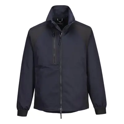 (L, Deep Navy/Black) Portwest Mens WX2 Stretch Jacket