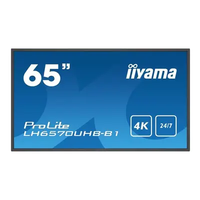 iiyama LCD-Display ProLite LH6570UHB-B1 - cm (65") - x 4K Ultra HD