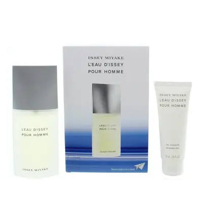 Issey Miyake L'Eau D'issey Pour Homme 75ml EDT Gift Set