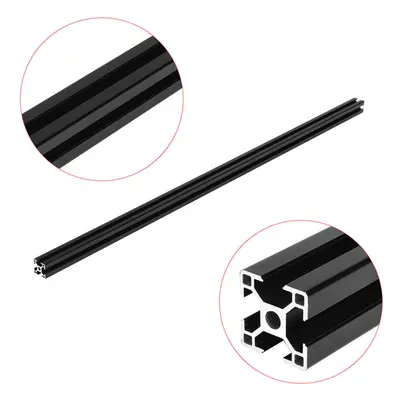 Black 1000mm T Slot Aluminum Profile Extrusion Frame for CNC