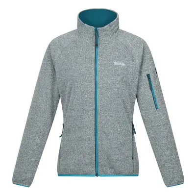 (8 UK, Bleached Aqua/Tahoe Blue) Regatta Womens/Ladies Ravenhill Full Zip Fleece Top