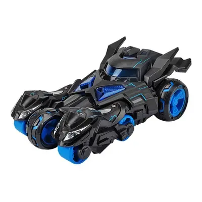 (Black) 1:32 Alloy Launch Chariot Pull Back Diecast Car with Sound Light Model Toy for Children