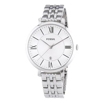 Fossil Jacqueline Silver Dial Stainless Steel Es3433 Women's Watch