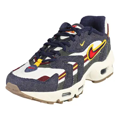 Nike Air Max Ii Qs Mens Fashion Trainers in Navy Multicolour - Size UK