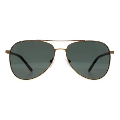 Calvin Klein Sunglasses CK21306S Satin Gold Green