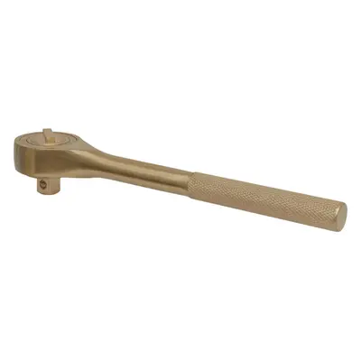 Non-Sparking Ratchet Wrench - 1/2" Sq Drive - Twist Reverse - Beryllium Copper