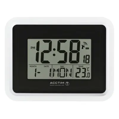 Acctim Delta Wall Clock White