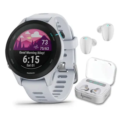 Garmin Forerunner 255S Music GPS Running Watch (Whitestone, 010-02641-33, EU/PAC)