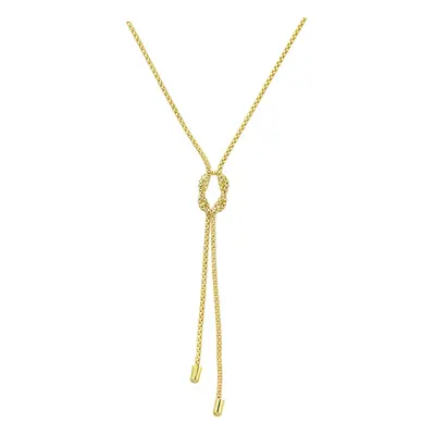 Jewelco London 9ct Yellow Gold Popcorn Negligee Necklace inch 46cm - HHHAXL121