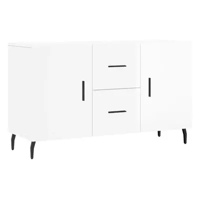 (high gloss white) vidaXL Sideboard Storage Cabinet Side Cabinet Cupboard White Engineered Wood