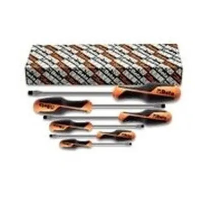 Beta 1260 /S6 Set Of Screwdrivers For Slotted Head Screws