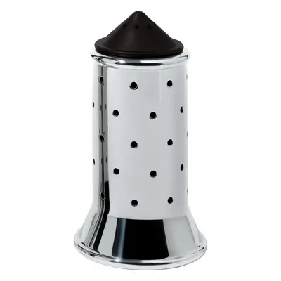 Alessi MGSAL B Salt Shaker Stainless Steel with Lid and Seal Polyamide Black