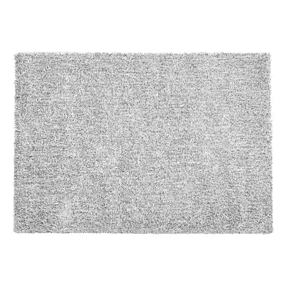 Shaggy Area Rug x cm Salt and Pepper DEMRE