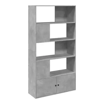 (concrete grey, x x cm) vidaXL Bookcase Bookshelf Book Rack Storage Cabinet Cupboard Engineered 