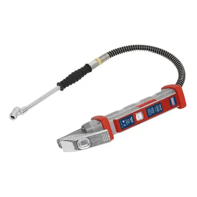 Sealey SA371 Tyre Inflator 0.5m Hose with Twin Push-On Connector