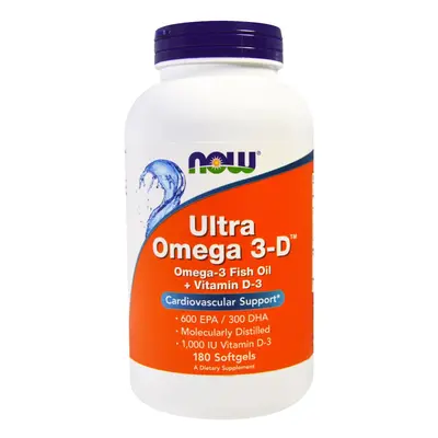 (180 softgels) Ultra Omega 3-D with Vitamin D-3