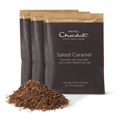 Hotel Chocolat Salted Caramel Hot Chocolate (pack of Single Serve Sachets)