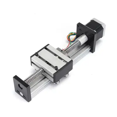 100mm Long Stage Actuator Linear Stage Ball Screw Linear Slide Stroke With 42mm Stepper Motor