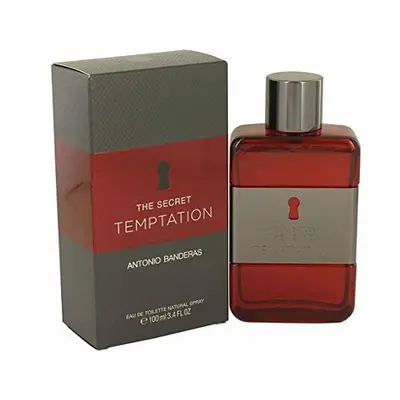 The Secret Temptation by Antonio Banderas 3.4 oz EDT Cologne Spray for Men NIB