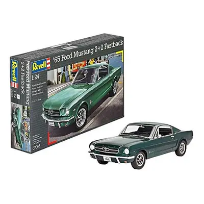 Revell Germany Ford Mustang 2+2 Fastback Plastic Model Kit (1/25 Scale)