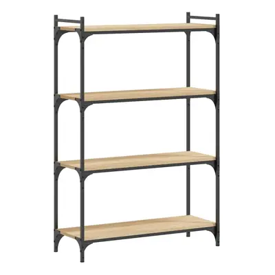 (sonoma oak, x x cm) vidaXL Bookcase Bookshelf Storage Cabinet Rack Book Shelf Engineered Wood