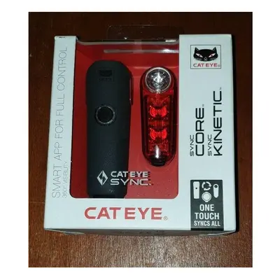 Cateye Sync Core And Kinetic Light Set lumens.