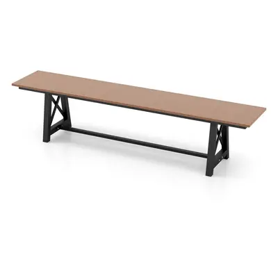 Patio 183cm Extra Long Bench Weatherproof Seat & Reinforced Structure