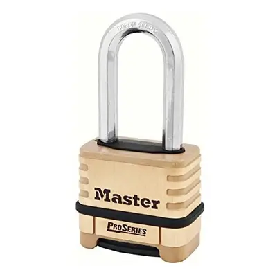 Master Lock Padlock, ProSeries Brass Resettable Combination Padlock, High Security Lock Best Use