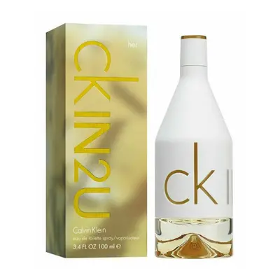 CK IN U HER Calvin Klein 3.4 oz EDT eau de toilette Women Perfume NEW In BOX