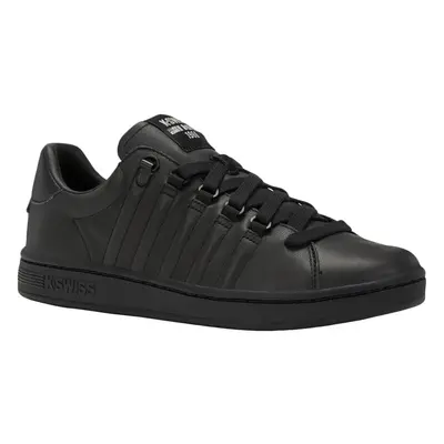 (10.5 UK, Black) K-Swiss Mens Lozan II Low Rise Leather Retro Trainers Sneakers Shoes