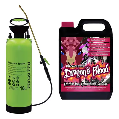 (10L) 5L Dragons Blood & Pump Sprayer