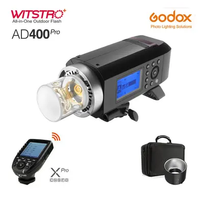 Godox AD400Pro 2.4G TTL HSS Studio Outdoor Flash Bowens+Xpro Trigger