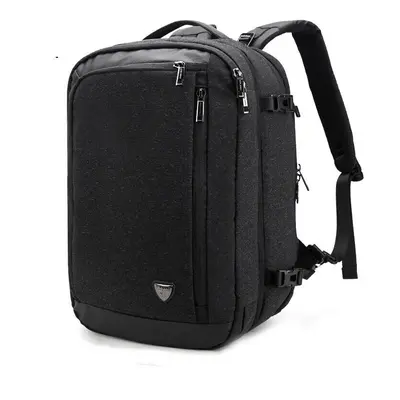 (Black) In 20L Backpack Polyester Waterproof 17inch Laptop Bag Shoulder Bag Handbag