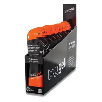 TORQ ENERGY GEL (15X 45G): ORANGE & BANANA