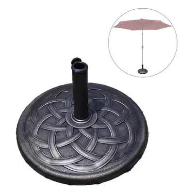 Patio Outdoor Umbrella Stand Classic Round Parasol Stand Holder