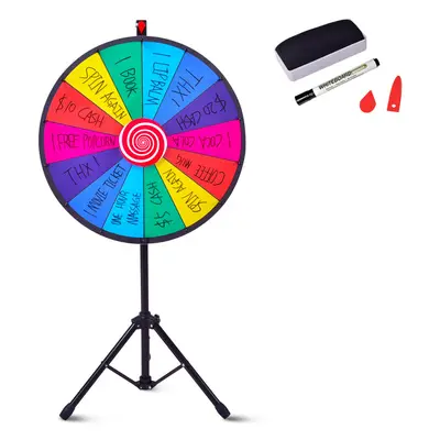 Table Prize Wheel Desktop Spinning Wheel Slots Dry Erase