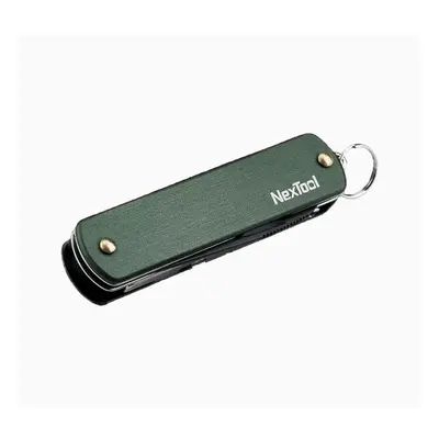 (Green) Nail Clippers Fashionable Multi-used Outdoor Daily Carrying Keyring Package Box Opener C