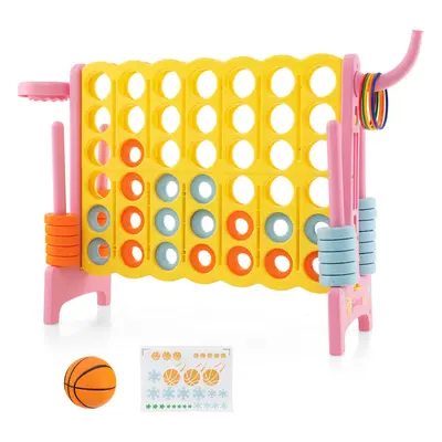 Giant 4-in-a-Row Game 4-to-Score Toy Set For Christmas Party