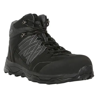 (6 UK, Black/Granite) Regatta Mens Claystone S3 Safety Boots