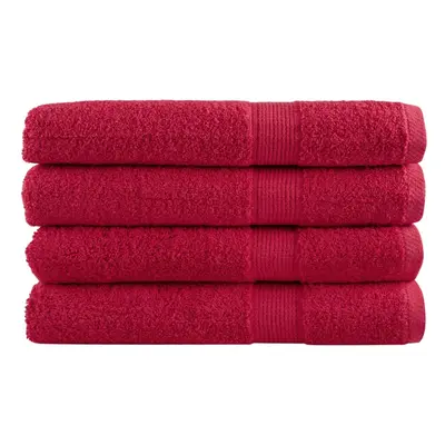 (red, x cm/ pcs) vidaXL Premium Sauna Towels Guest Bath Towel pcs Gold 600gsm 100% Cotton