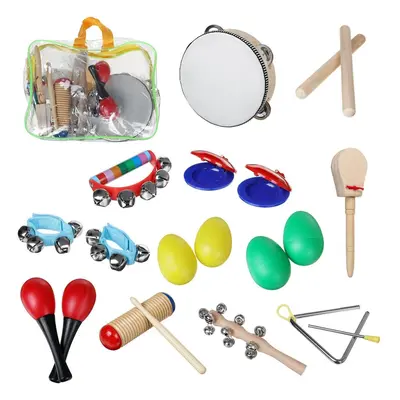 21 Percussion Xylophone Kids Baby Toddler Musical Instrument Toys Band Kit Set