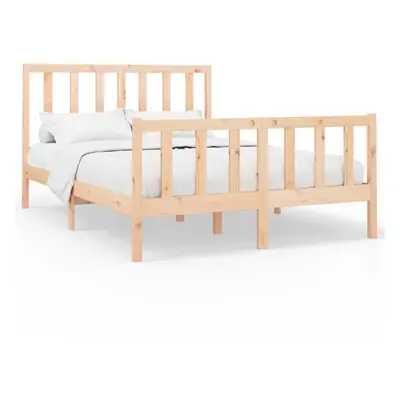 (brown, x cm) vidaXL Solid Wood Pine Bed Frame Wooden Bedstead Bed Base Multi Colours/Sizes