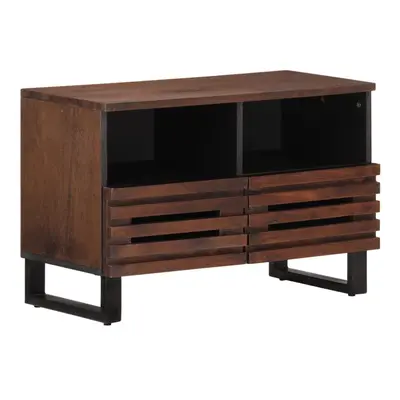 vidaXL TV Cabinet TV Stand Hifi Media Cabinet TV Unit Brown Solid Wood Mango