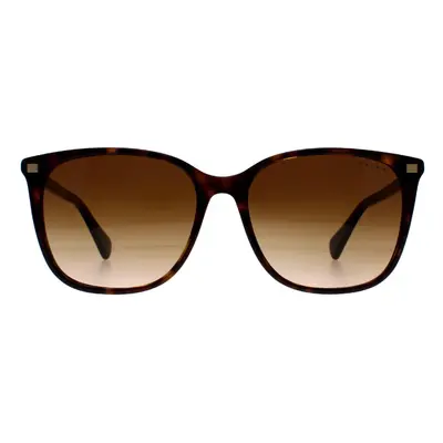 Ralph by Ralph Lauren Sunglasses RA5293 50033B Shiny Dark Havana Brown Gradient