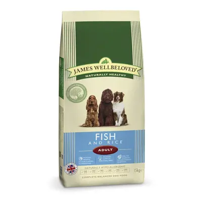 Jwb Adult Dog Maintenance Fish & Rice Kibble 15kg